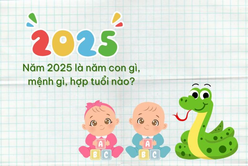Năm 2025 là năm con gì, hợp với tuổi nào? Khám phá vận mệnh chi tiết